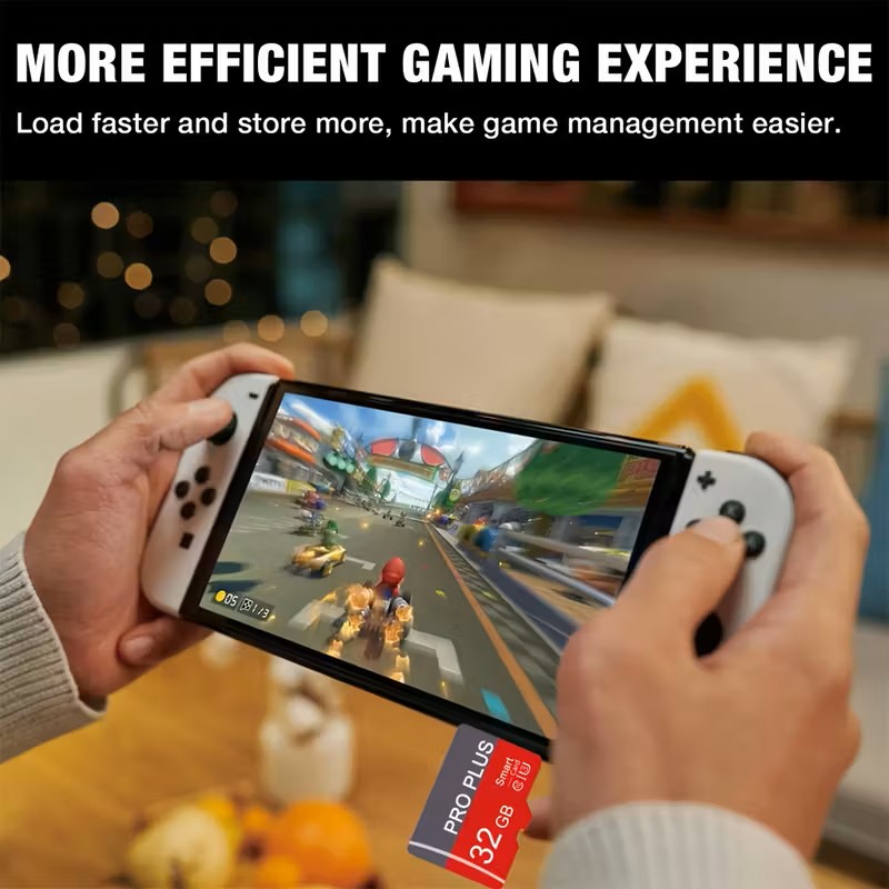 High Speed Micro SD Memory Card with USB Reader and Adapter