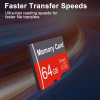 High Speed TF Memory Card with Adapter for Multiple Devices