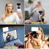 Mini Portable LED Selfie Light with Adjustable Brightness Mini Portable LED Selfie Light with Adjustable Brightness
