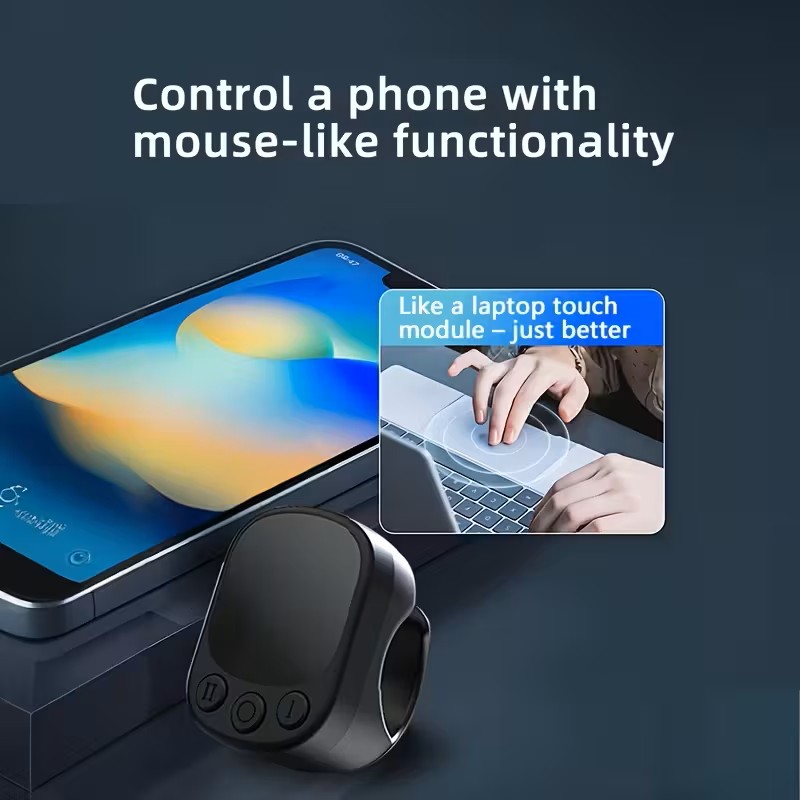 Wireless Touch Screen Remote Control Ring for Mobile Devices Wireless Touch Screen Remote Control Ring for Mobile Devices