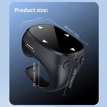 Multifunctional Touchscreen Wireless Remote Control for Phones and Tablets