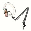 Selfie Ring Light with Adjustable Table Arm Stand Selfie Ring Light with Adjustable Table Arm Stand