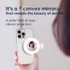Rechargeable Selfie Light with Mirror and Adjustable LED Modes Rechargeable Selfie Light with Mirror and Adjustable LED Modes