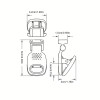 Rechargeable Selfie Light with Mirror and Adjustable LED Modes Rechargeable Selfie Light with Mirror and Adjustable LED Modes