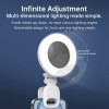 Rechargeable Selfie Light with Mirror and Adjustable LED Modes Rechargeable Selfie Light with Mirror and Adjustable LED Modes