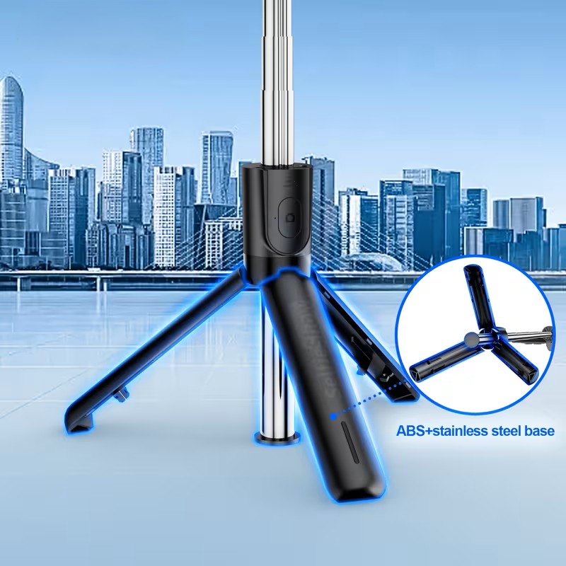 Lightweight Tripod Selfie Stick with Wireless Remote