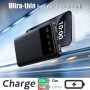 10000mAh 20000mAh Portable Power Bank with LED Display Dual USB