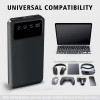 10000mAh and 20000mAh Portable Power Bank with LED Display