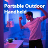 Portable Wireless Bathroom Speaker with RGB Light and Suction Cup Portable Wireless Bathroom Speaker with RGB Light and Suction Cup