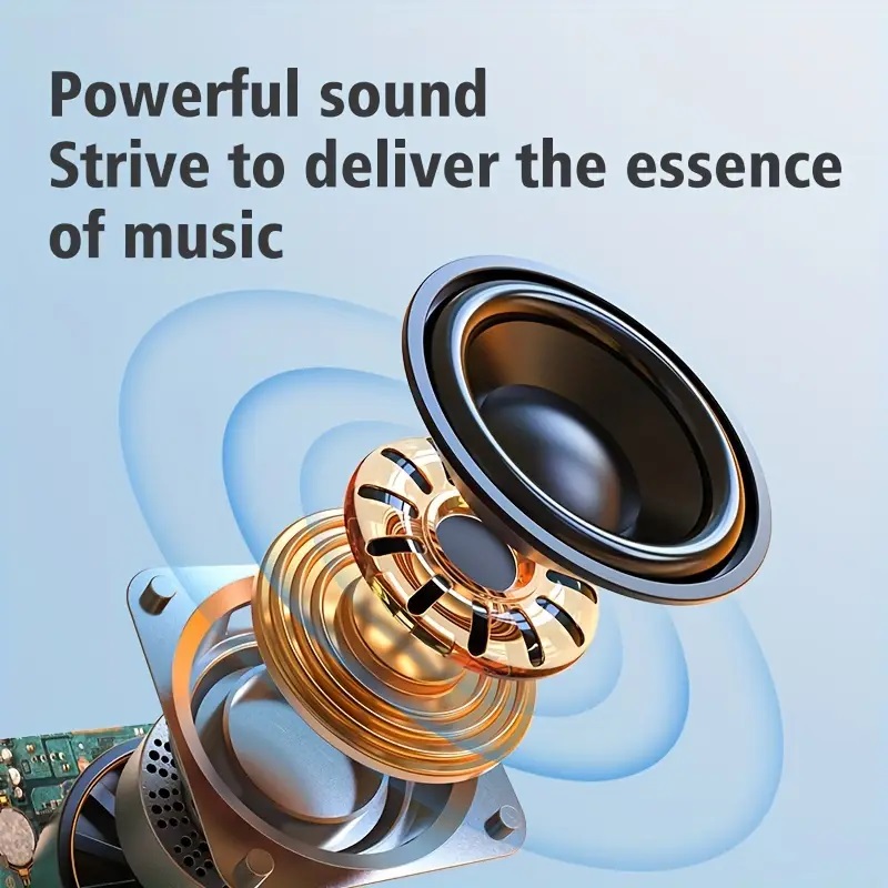 Wireless Outdoor Portable Subwoofer with Deep Bass & 8h Battery Wireless Outdoor Portable Subwoofer with Deep Bass & 8h Battery