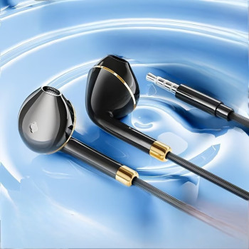 Wired In-Ear Headphones with Microphone and HD Sound