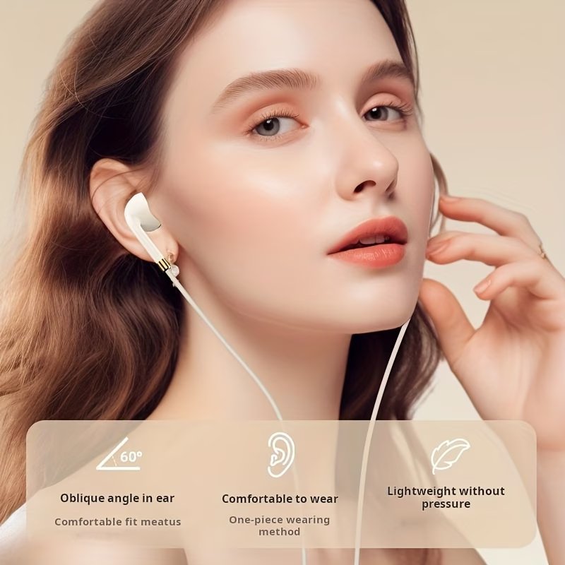 Wired In-Ear Headphones with Microphone