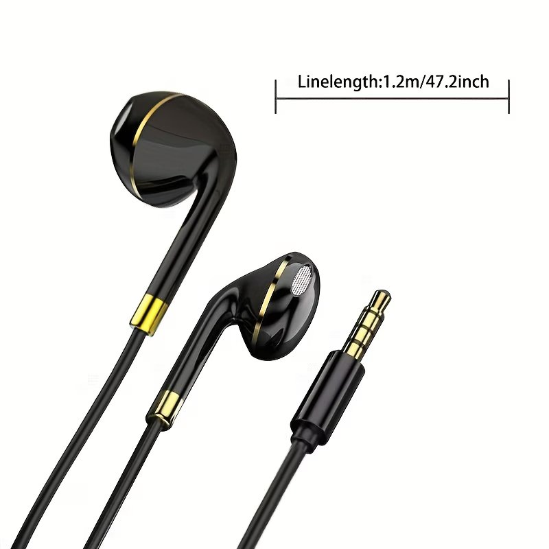 Wired In-Ear Headphones with Microphone