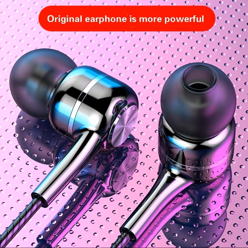 Noise Cancelling In Ear Headphones with Microphone